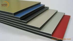 Các loại tấm Alu, Tấm ốp nhôm nhựa đa dạng sắc màu