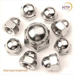 Bịt đầu inox – Bịt đầu inox ren, Bịt đầu inox hàn 7 Bịt đầu inox ren trong bulong trang trí