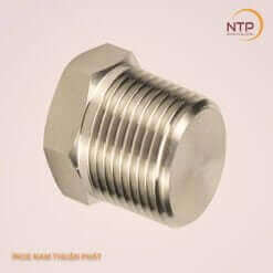 Nút bịt ren ngoài inox 304/304L - inox 316/316L Đầu Lục Giác