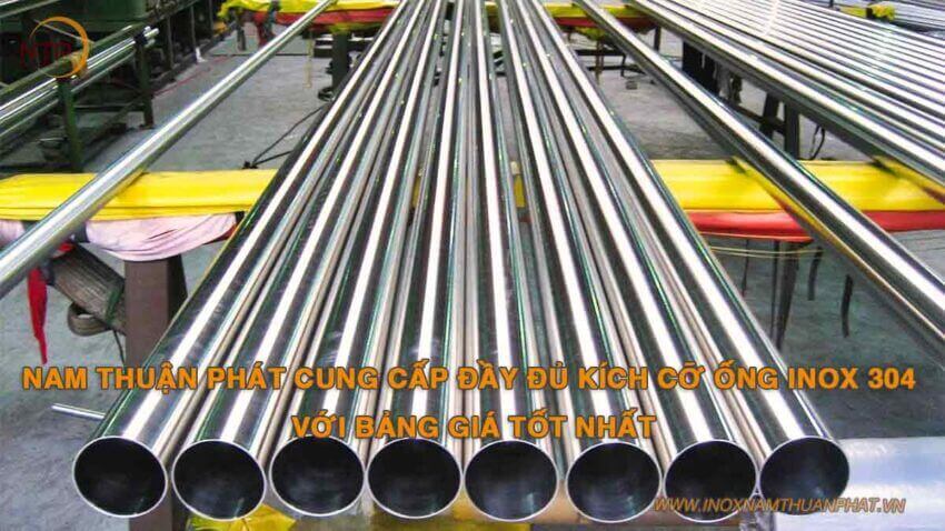 Bảng Giá Ống Inox 304 Mới Nhất 2024 | Công Ty TNHH Nam Thuận Phát