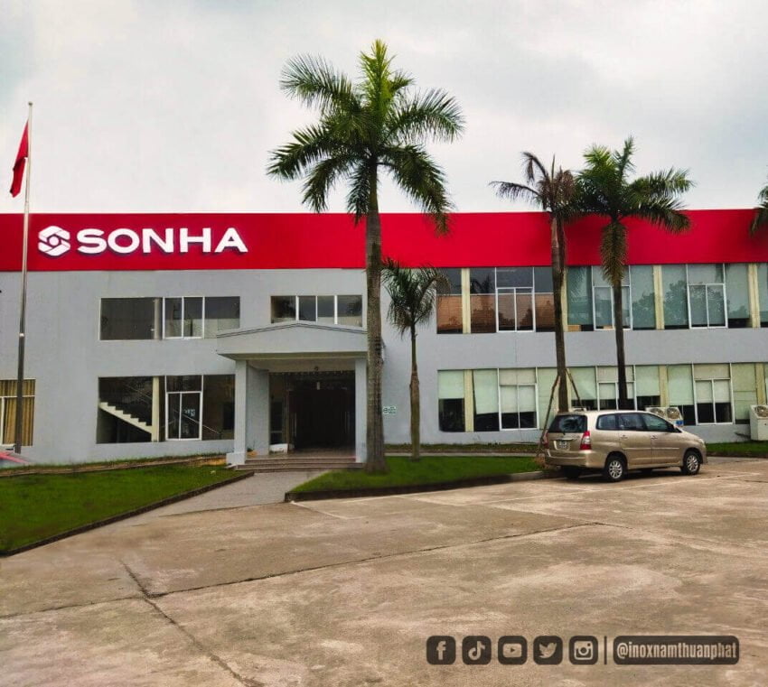 Inox Sơn Hà Miền Bắc: Nhà máy inox Sơn Hà SSP Việt Nam tại KCN Phùng, Đan Phượng, Hà Nội