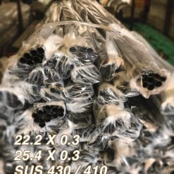 Ống inox Φ 22.2 x 0.3 Ống inox Φ 25.4 x 0.3