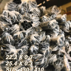 Inox Φ 22.2 x 0.3, Φ 25.4 x 0.3 SUS 430, SUS 410 3 Ống inox Φ 22.2 x 0.3 Ống inox Φ 25.4 x 0.3