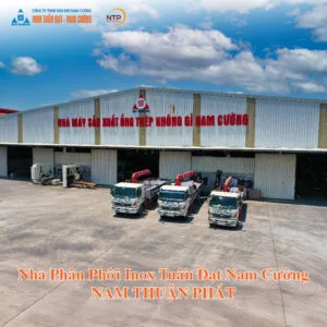 Nhà phân phối chính thức inox Tuấn Đạt Nam Cường - Nam Thuận Phát