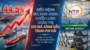 Biến động giá inox 2026